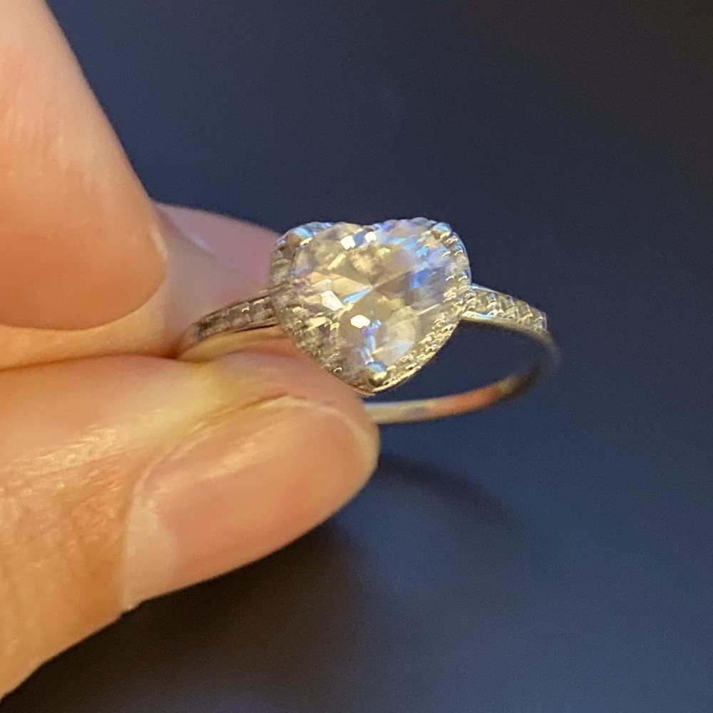 Sterling silver ring sz 10